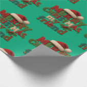 Papier Cadeau Joyeux Noël Ami (Coin)