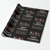 Papier Cadeau Joyeux Noël - ASL American Sign Language I (Déroulé)