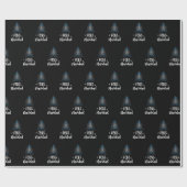 Papier Cadeau Joyeux Noël avec drapeau argentin (Plat)