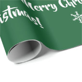 Papier Cadeau Joyeux Noël, Cadeau Du Père Noël, Rudolph (Coin rond)