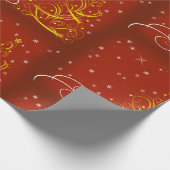Papier Cadeau Joyeux Noël classique (Coin)