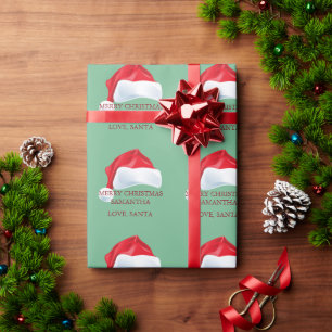 Papier Cadeau Joyeux Noël Custom Love Père Noël