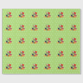 Papier Cadeau Joyeux Noël de Floride (Plat)