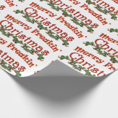 Papier Cadeau Joyeux Noël de merde (Coin)