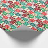 Papier Cadeau Joyeux Noël de notre modèle de photos de la (Coin)