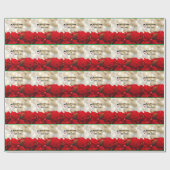 Papier Cadeau Joyeux Noël de Tyler, Texas (Plat)