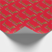 Papier Cadeau Joyeux Noël Doxie (Coin)