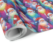 Papier Cadeau Joyeux Noël Holiday Cheer Collection (Coin rond)