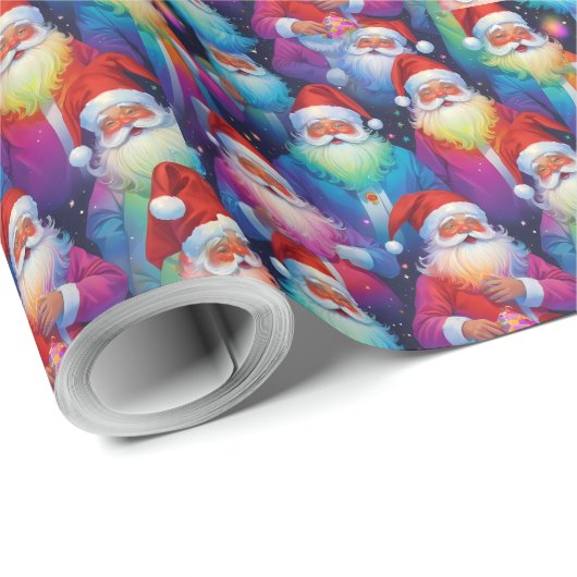 Papier Cadeau Joyeux Noël Holiday Cheer Collection (Coin rond)