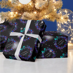 Papier Cadeau Joyeux Noël Holiday Meilleur cadeau populaire