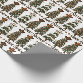 Papier Cadeau Joyeux Noël Howdy (Coin)