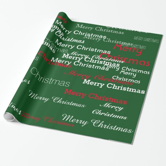 Papier Cadeau Joyeux Noël / Joyeuses fêtes (Déroulé)