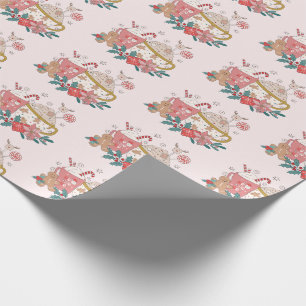 Papier Cadeau Joyeux Noël mignon