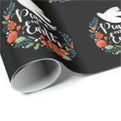 Papier Cadeau Joyeux Noël moderne (Coin rond)