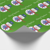 Papier Cadeau Joyeux Noël nautique (Coin)