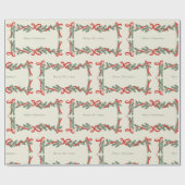 Papier Cadeau Joyeux Noël Noël (Plat)