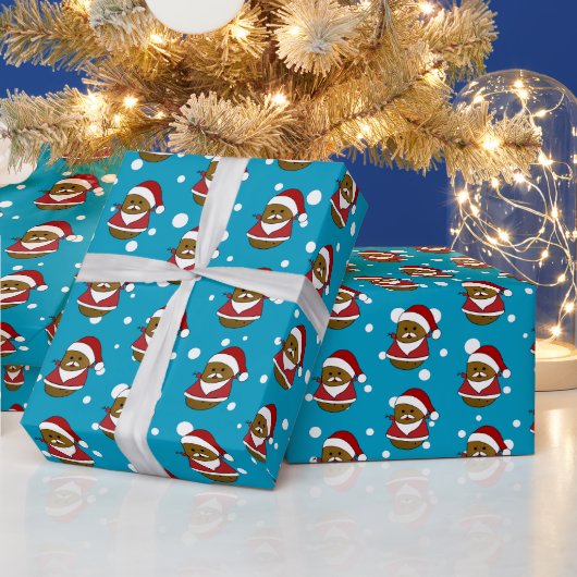 Papier Cadeau Joyeux Noël Patate (Vacances)