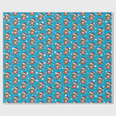 Papier Cadeau Joyeux Noël Patate (Plat)