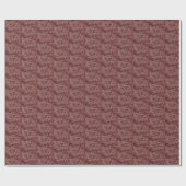 Papier Cadeau Joyeux Noël Rouge (Plat)