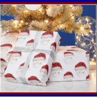 Joyeux Noël Santa Hat Tree Golf Ball