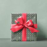 Papier Cadeau Joyeux Noël Simple Minimaliste Script Flocon de ne<br><div class="desc">Ce design comprend Noël vacances motif moderne mignon, élégante enneigement cadeau d'hiver envelopper, vert festif gris simple minimaliste, fournitures d'emballage de Noël de vacances, classique nordique motif, cadeau de tradition de Noël minimal, tendance design à motif, mode vieux motif de Noël, simpliste, un papier à motif de Noël de vacances...</div>