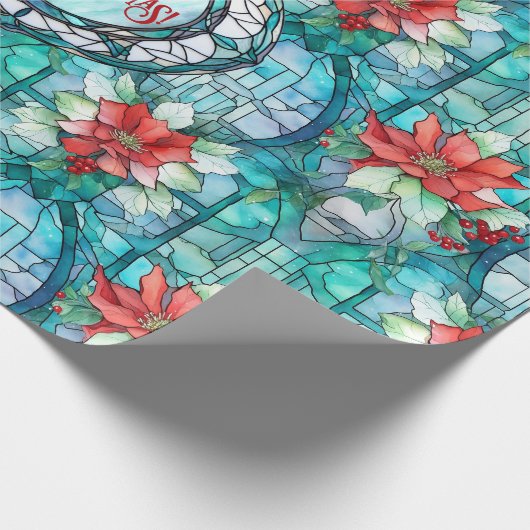 Papier Cadeau "Joyeux Noël !" Slogan modifiable (Coin)