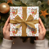 Papier Cadeau Joyeux Noël Sloth | Vacances