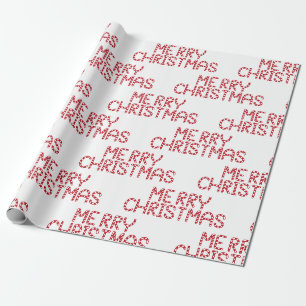 Papier Cadeau Joyeux Noël Sucre de canne