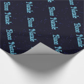 Papier Cadeau Joyeux Noël sur Starfield (Coin)