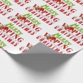 Papier Cadeau Joyeux Noël Vaping (Coin)