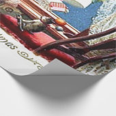 Papier Cadeau Joyeux Noël vintage (Coin)