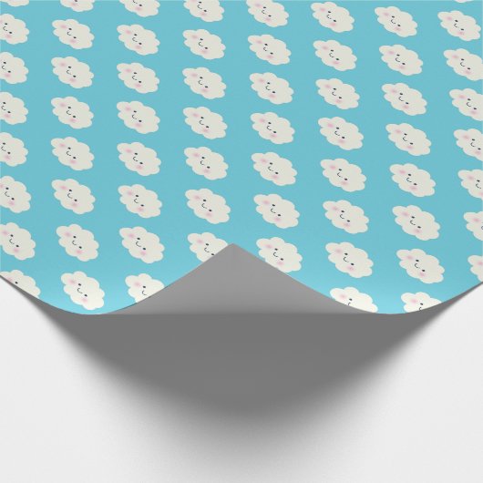 Papier Cadeau Joyeux nuages (Coin)
