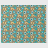 Papier Cadeau Joyeux Ours Kings (Plat)