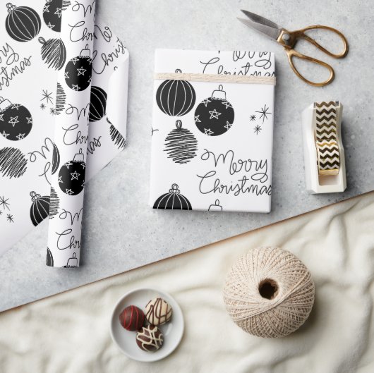 Papier Cadeau Joyeux papier d'emballage de Noël (Artisanat)