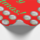 Papier Cadeau Joyeux papier d'emballage Noël 2 (Coin)