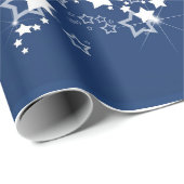 Papier Cadeau Joyeux papier d'enveloppement de Noël (Coin rond)