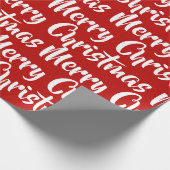 Papier Cadeau Joyeux papier d'enveloppement de Noël (Coin)