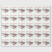 Papier Cadeau Joyeux papier d'enveloppement de Noël (Plat)