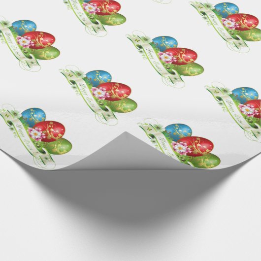 Papier Cadeau Joyeux Pâques (Coin)