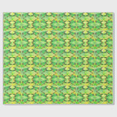 Papier Cadeau Joyeux perroquet (Plat)