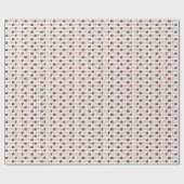 Papier Cadeau Joyeux photo de Noël coloré amusant (Plat)