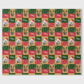 Papier Cadeau Joyeux Pitmas (Plat)