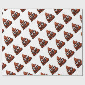 Papier Cadeau joyeux pote emoji (Plat)
