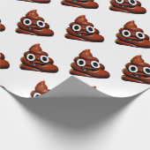 Papier Cadeau joyeux pote emoji (Coin)