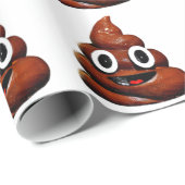 Papier Cadeau joyeux pote emoji (Coin rond)