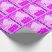 Papier Cadeau Joyeux Saint Valentin (Coin)