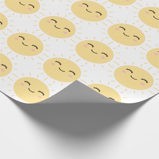 Papier Cadeau Joyeux soleil (Coin)