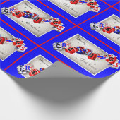 Papier Cadeau Joyeux voeux Noël (Coin)