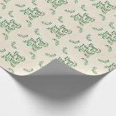 Papier Cadeau Joyeux Yule Yall Southern Christmas Pagan (Coin)