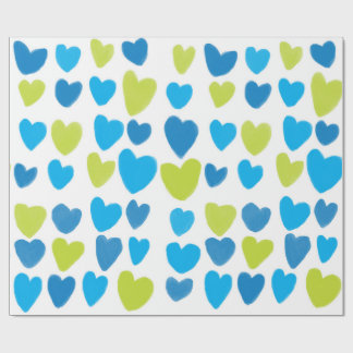 Papier Cadeau Joyful Heart Holiday Wrapping Paper